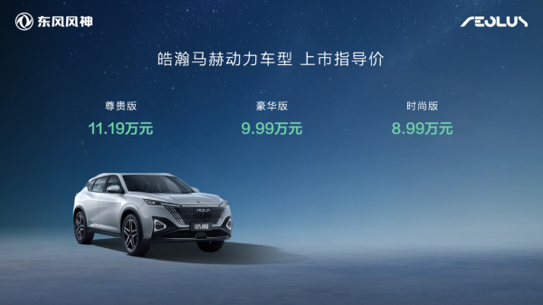 为年轻上班族加福利 风神皓瀚上市8.99万起售(图2)